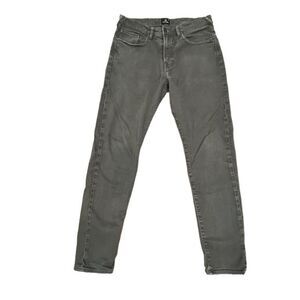 Paul Smith Organic Cotton Men's Gray Jeans Tapered Fit Size 30